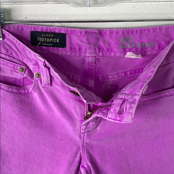 J Crew toothpick ankle skinny jeans - Picture 5 of 7